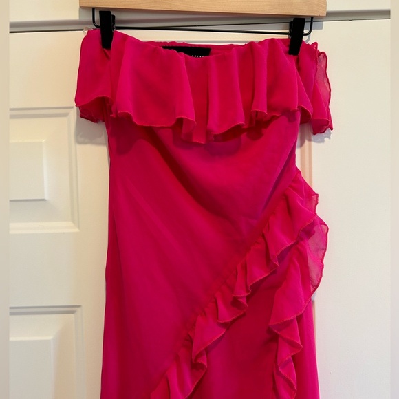 Know One Cares Strapless Ruffle Maxi Dress - Picture 5 of 10